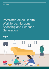 Paediatric workforce horizons scanning and scenario generation
